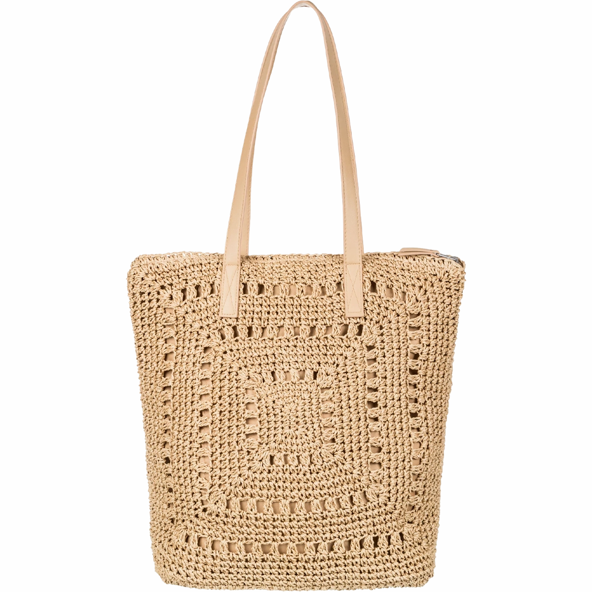 Coco Cool Straw Tote Bag