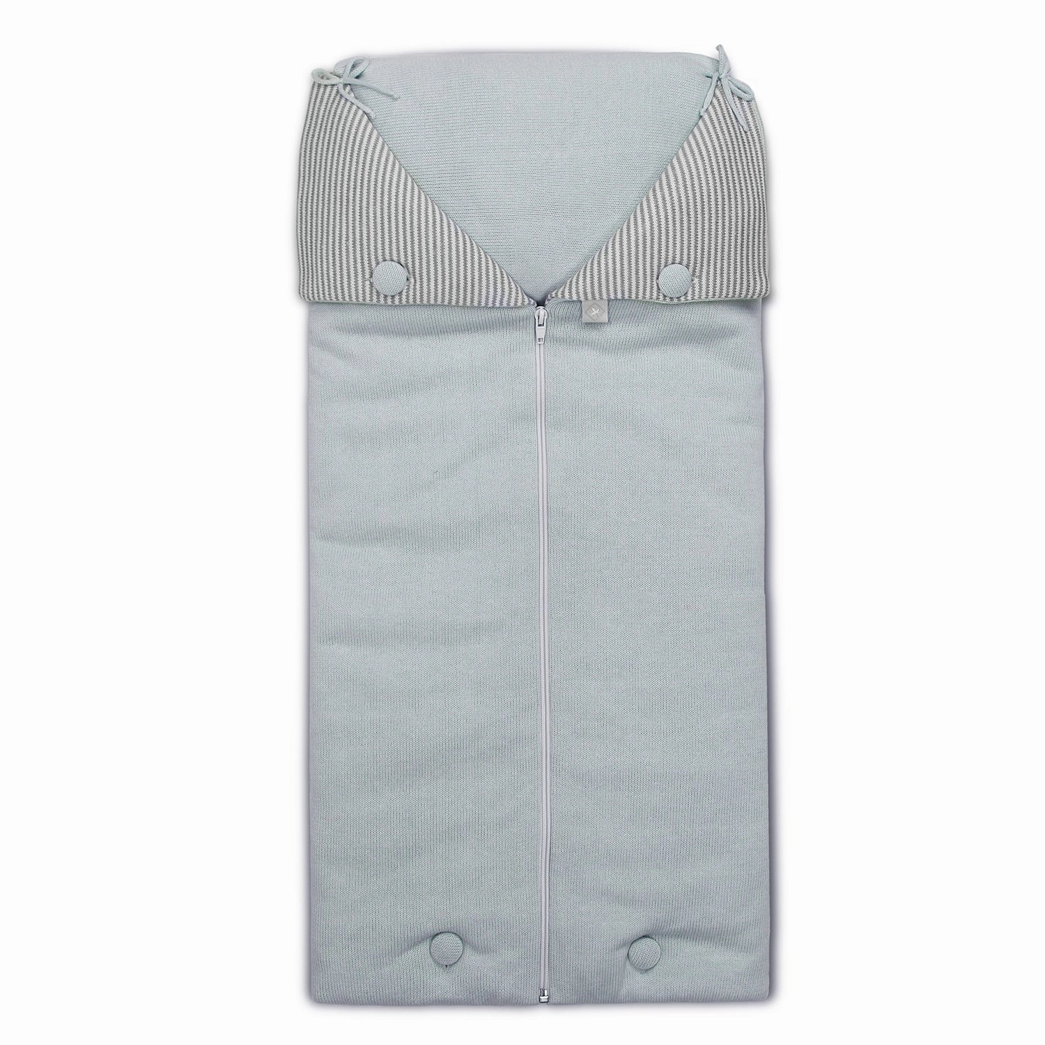 Cocoon Zip-Up Wearable Blanket - Light Blue