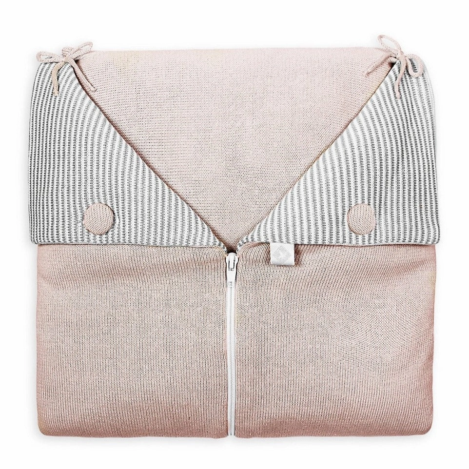 Cocoon Zip-Up Wearable Blanket - Light Pink