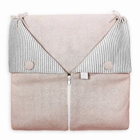 Cocoon Zip-Up Wearable Blanket - Light Pink
