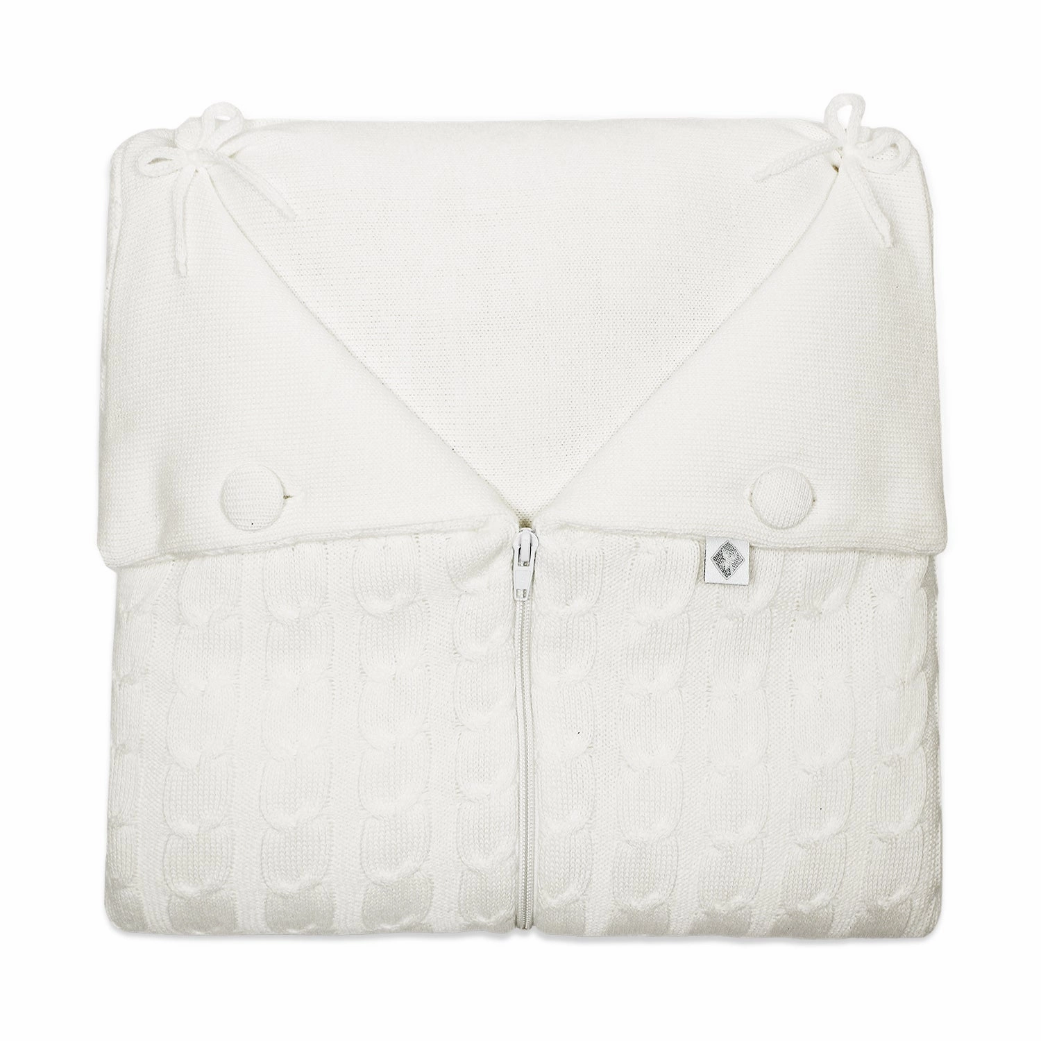 Cocoon Zip-Up Wearable Blanket - Off White