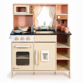 Cream Play Kitchen