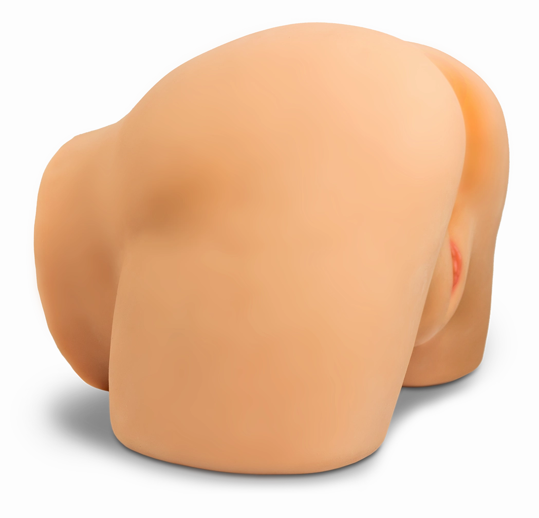 CyberSkin® Elite Jackhammer Multi-Sensation Pussy & Ass, Light