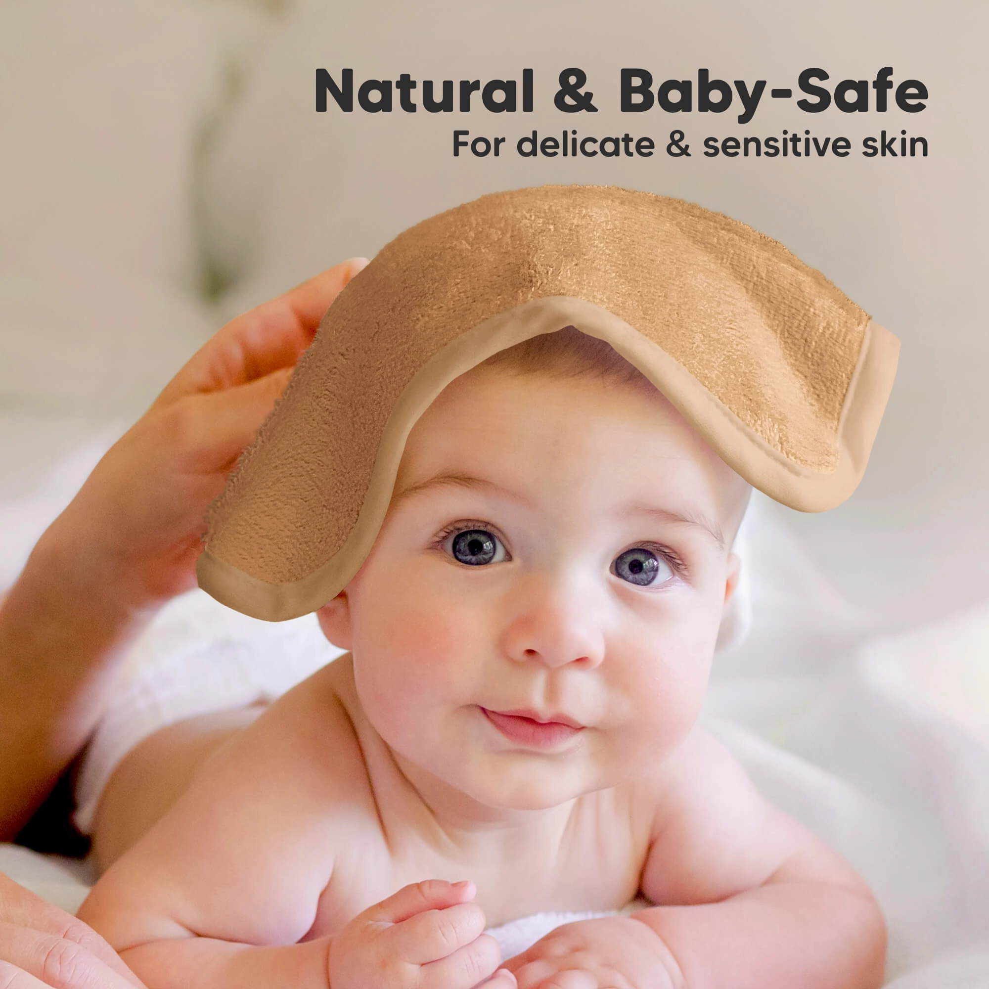 Deluxe Baby Washcloths (Toast)