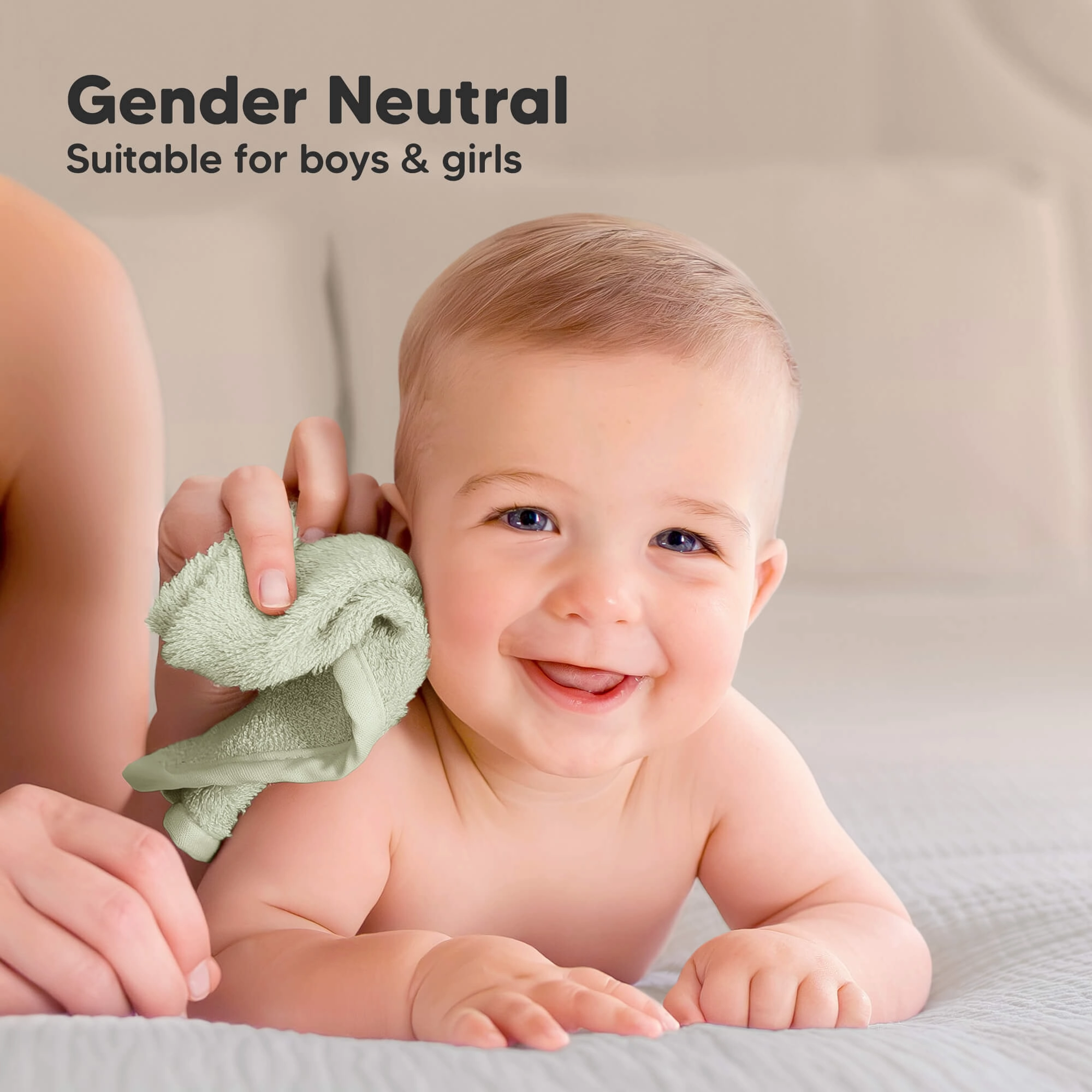 Deluxe Baby Washcloths (Verde)