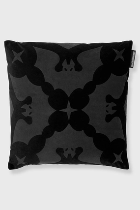 Dusk Velvet Flocked Cushion