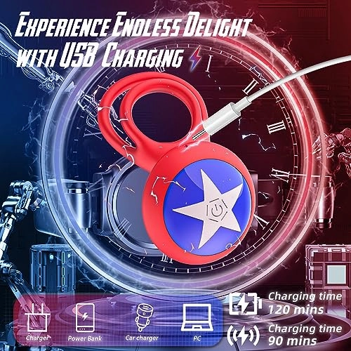 Elara - Vibrating Cock Ring with Vibration Settings for Couples