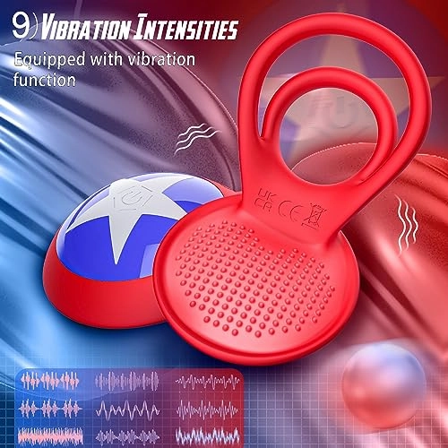 Elara - Vibrating Cock Ring with Vibration Settings for Couples