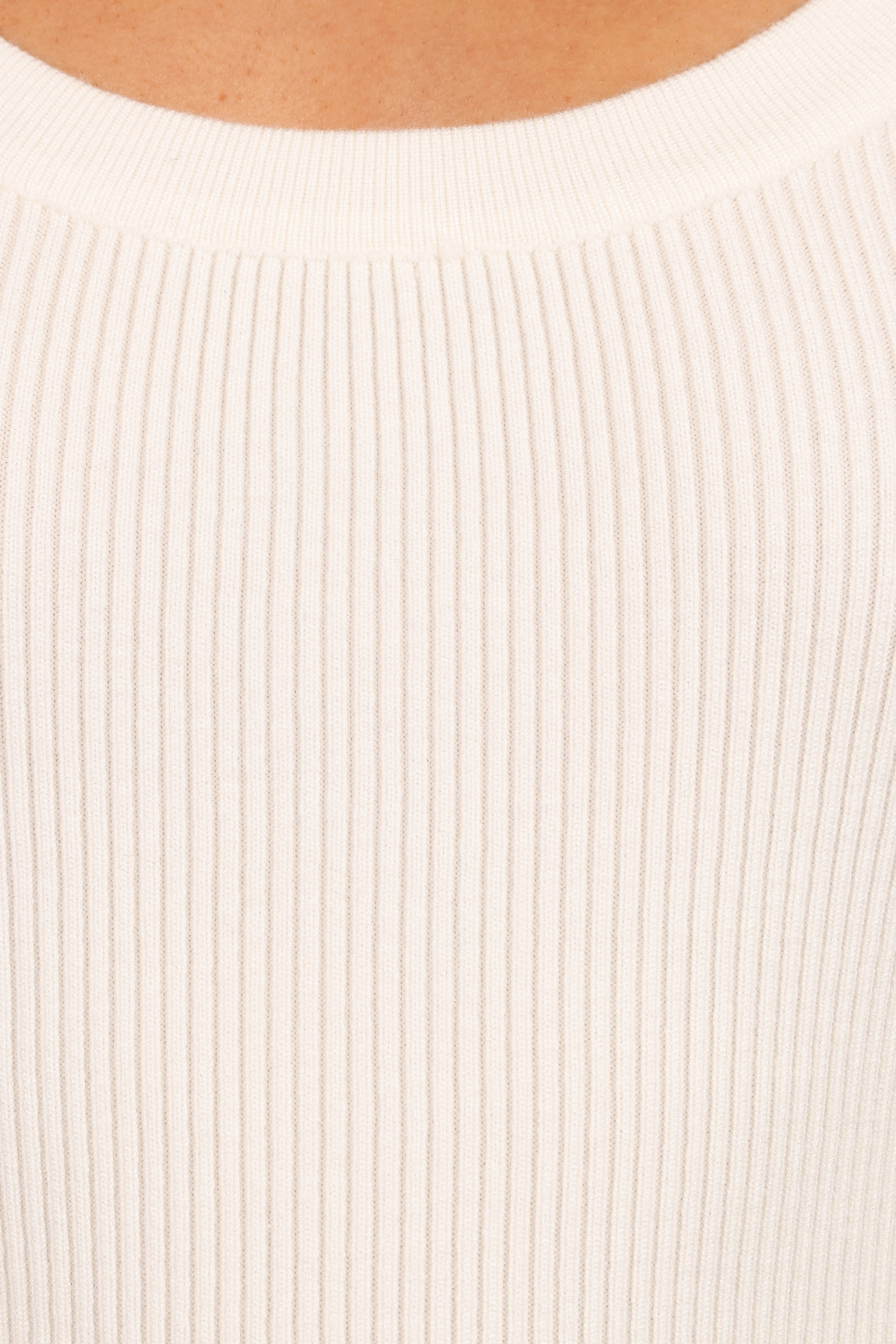 Esme Knit Tank - White