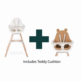 Evolu ONE.80° High Chair   Cushion - Teddy Bundle