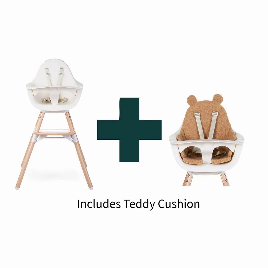 Evolu ONE.80° High Chair   Cushion - Teddy Bundle