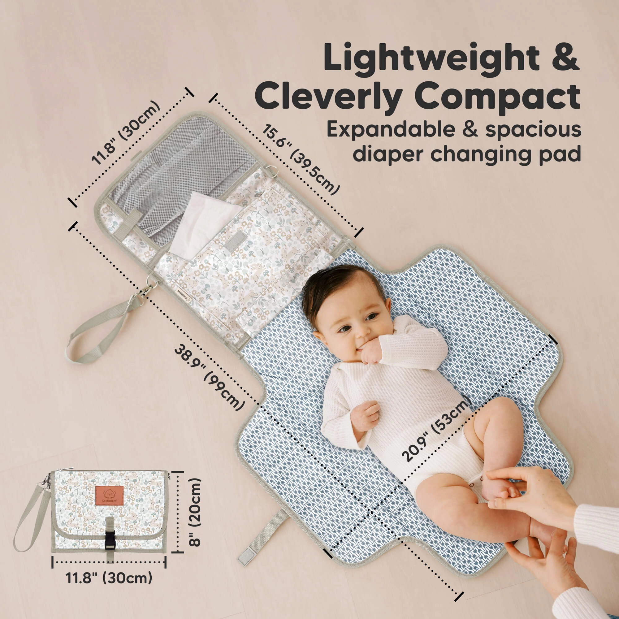 Ezee Diaper Changing Pad (Prairie)