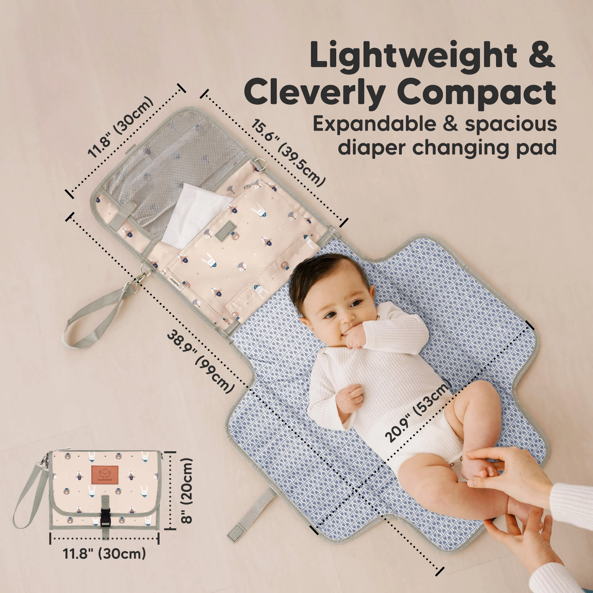 Ezee Diaper Changing Pad (Wild Patrol)