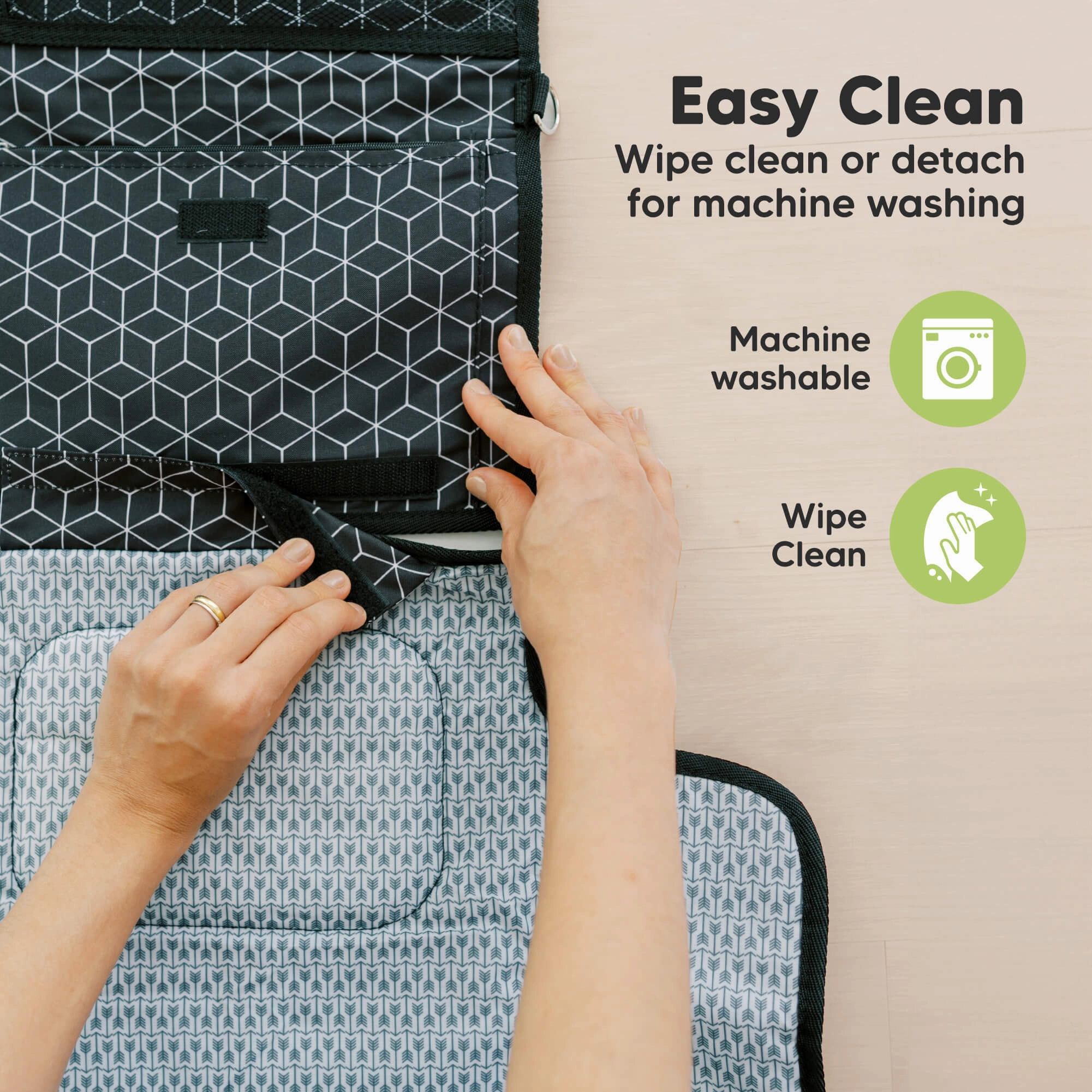 Ezee Diaper Changing Pad (Woodland)
