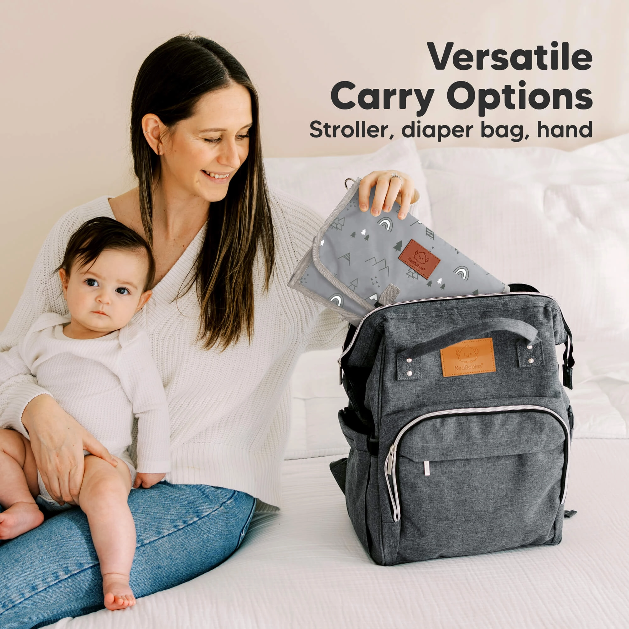 Ezee Diaper Changing Pad (Woodland)