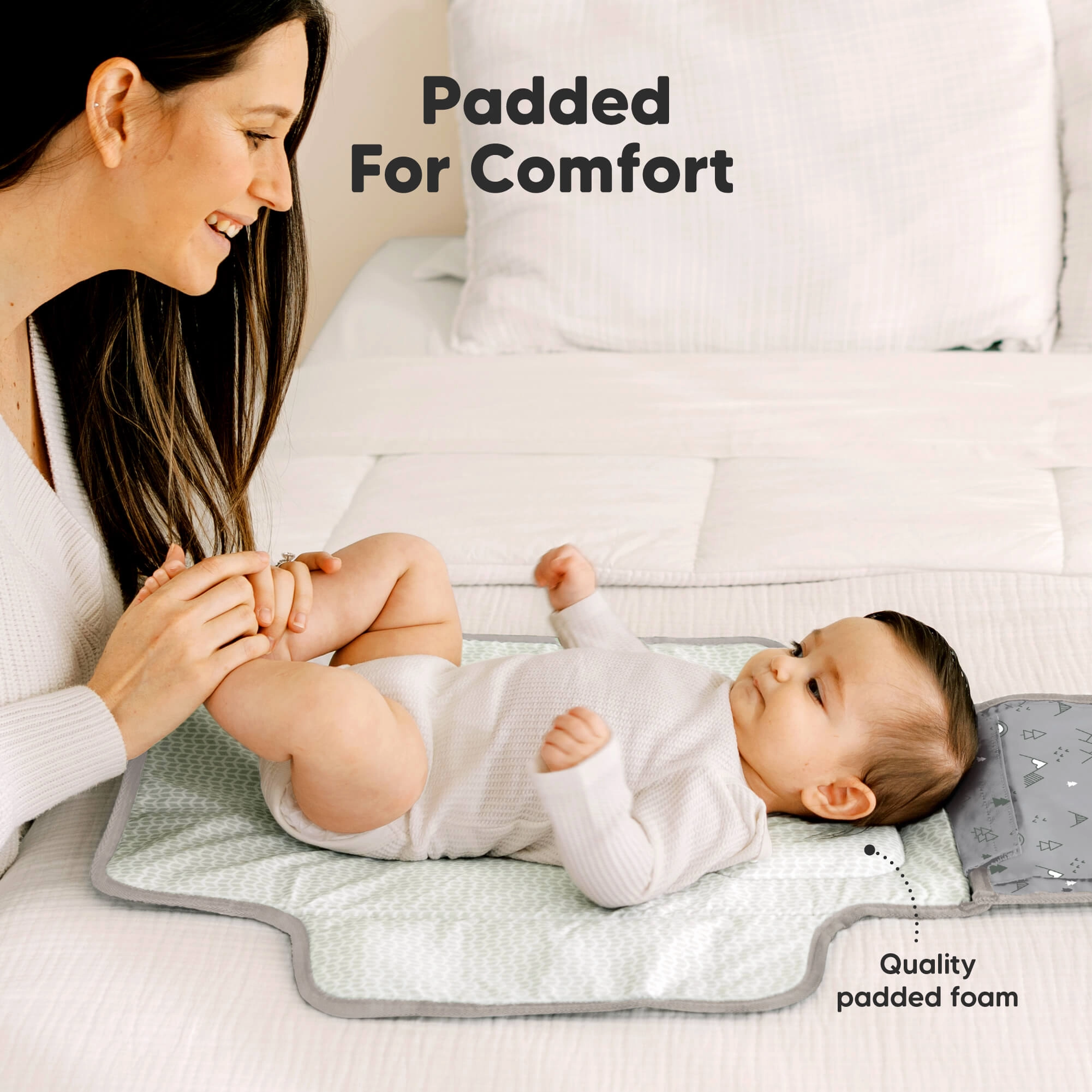 Ezee Diaper Changing Pad (Woodland)