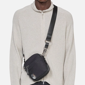 Factory Bag Small Black | Chrome