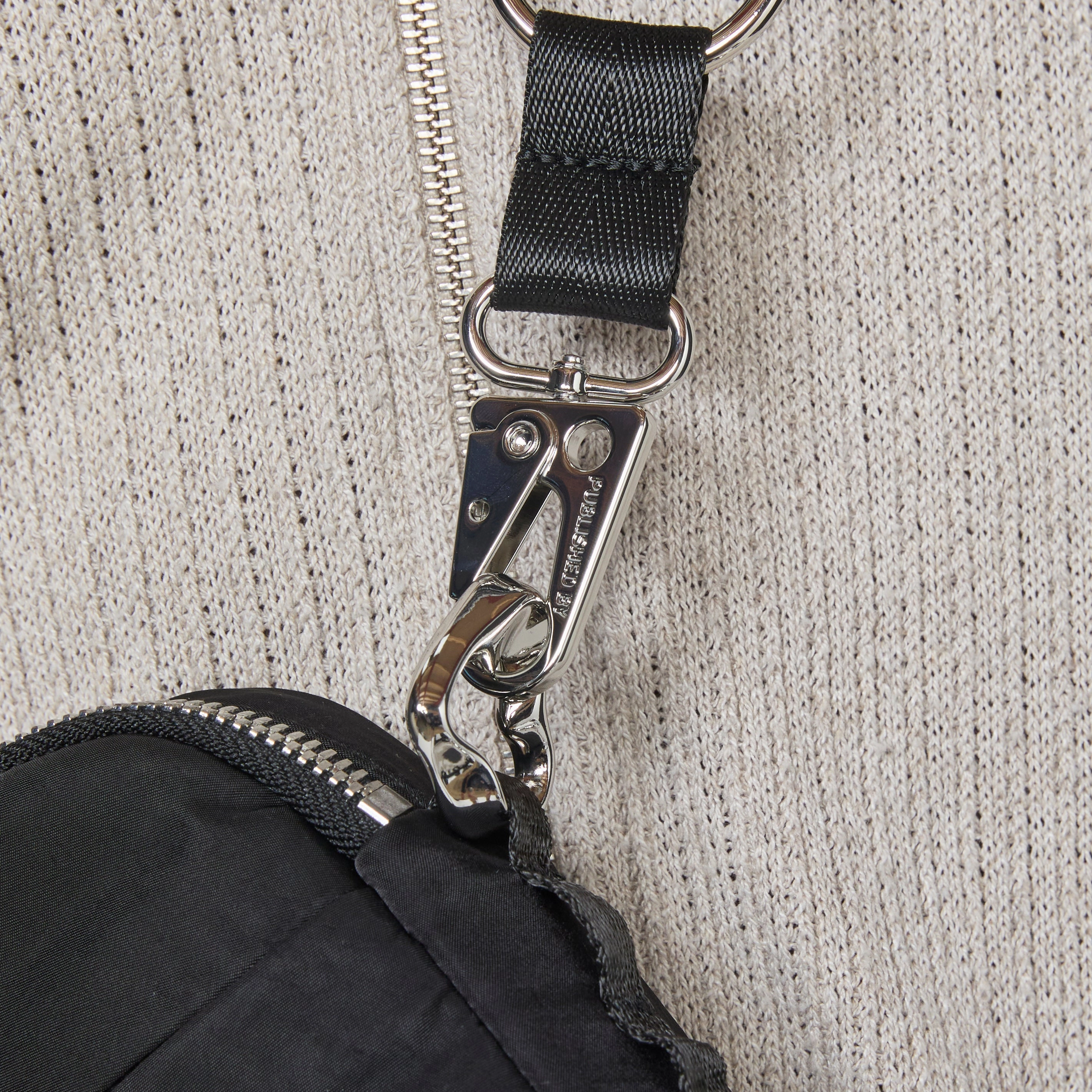 Factory Bag Small Black | Chrome
