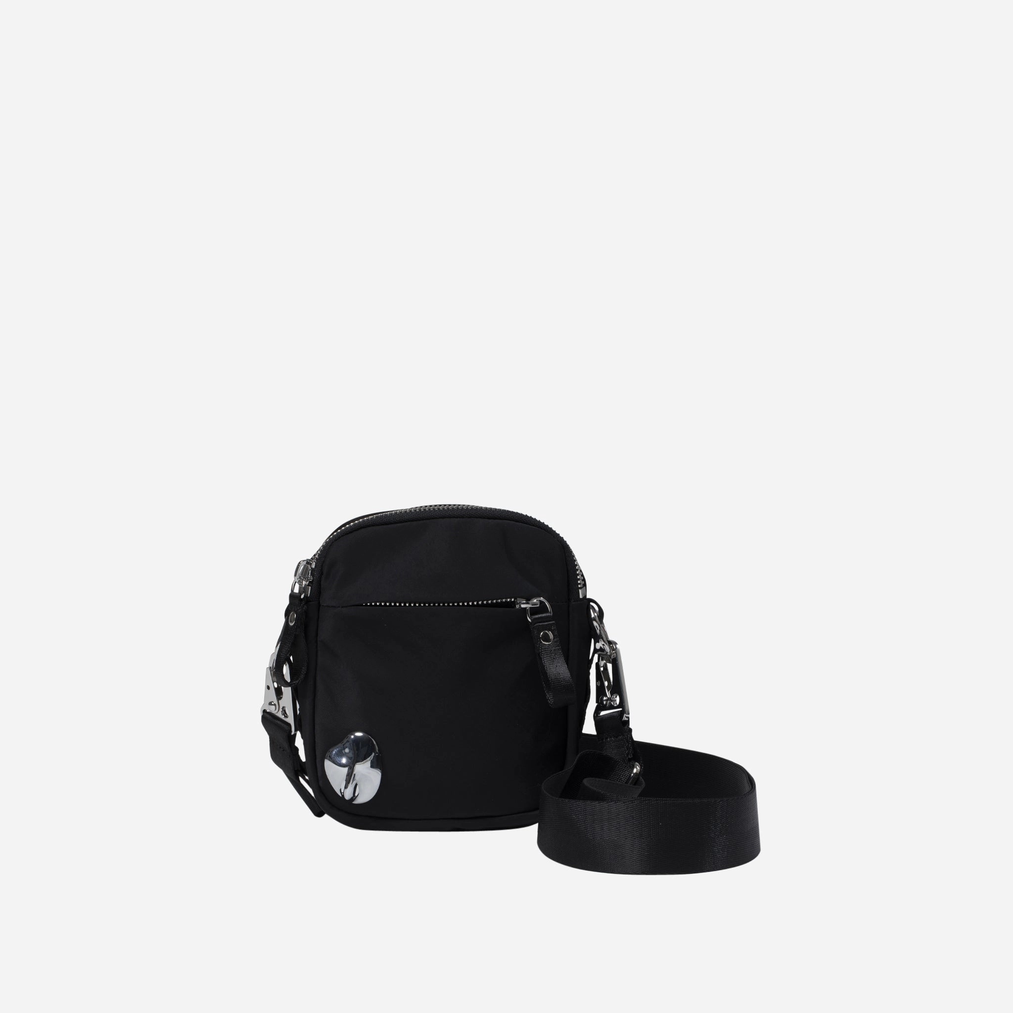 Factory Bag Small Black | Chrome