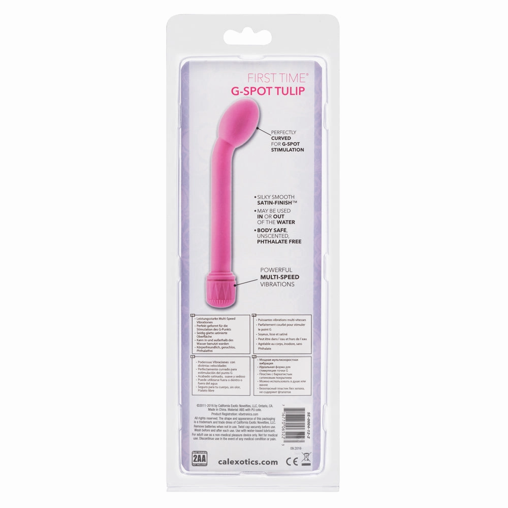First Time G-Spot Tulip Vibrator