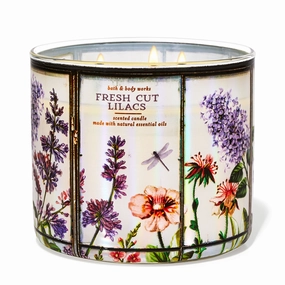 Fresh Cut Lilacs by Bath & Body Works 3-Wick Scented Candle