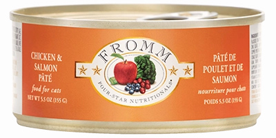 Fromm Four-Star Grain-Free Chicken & Salmon Pate for Cats