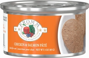 Fromm Four-Star Grain-Free Chicken & Salmon Pate for Cats