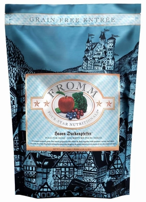 Fromm Four-Star Grain-Free Hasen Duckenpfeffer Dry Dog Food