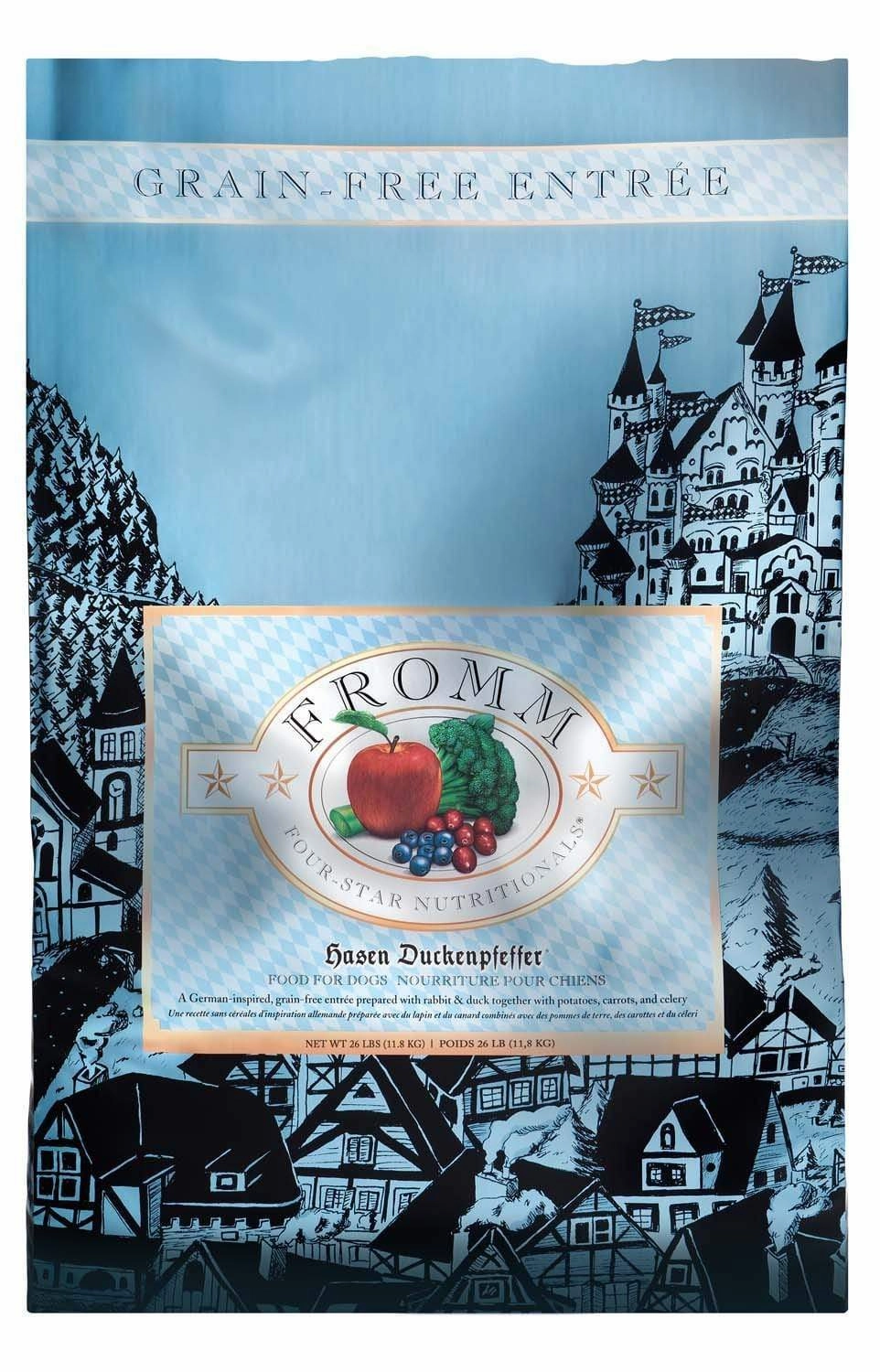 Fromm Four-Star Grain-Free Hasen Duckenpfeffer Dry Dog Food