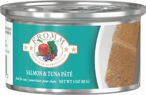 Fromm Four-Star Grain-Free Salmon & Tuna Pate Canned Cat Food