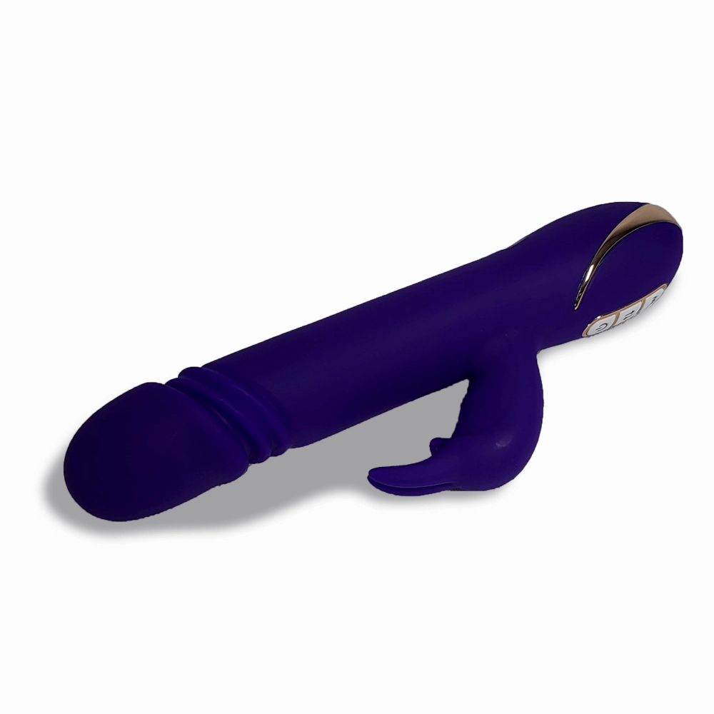 Jack Rabbit Signature Silicone Thrusting Rabbit Rechargeable Vibrator