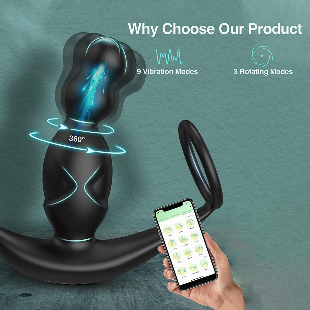 KERERO 5 in 1 360° Rotating Anal Adult Toys