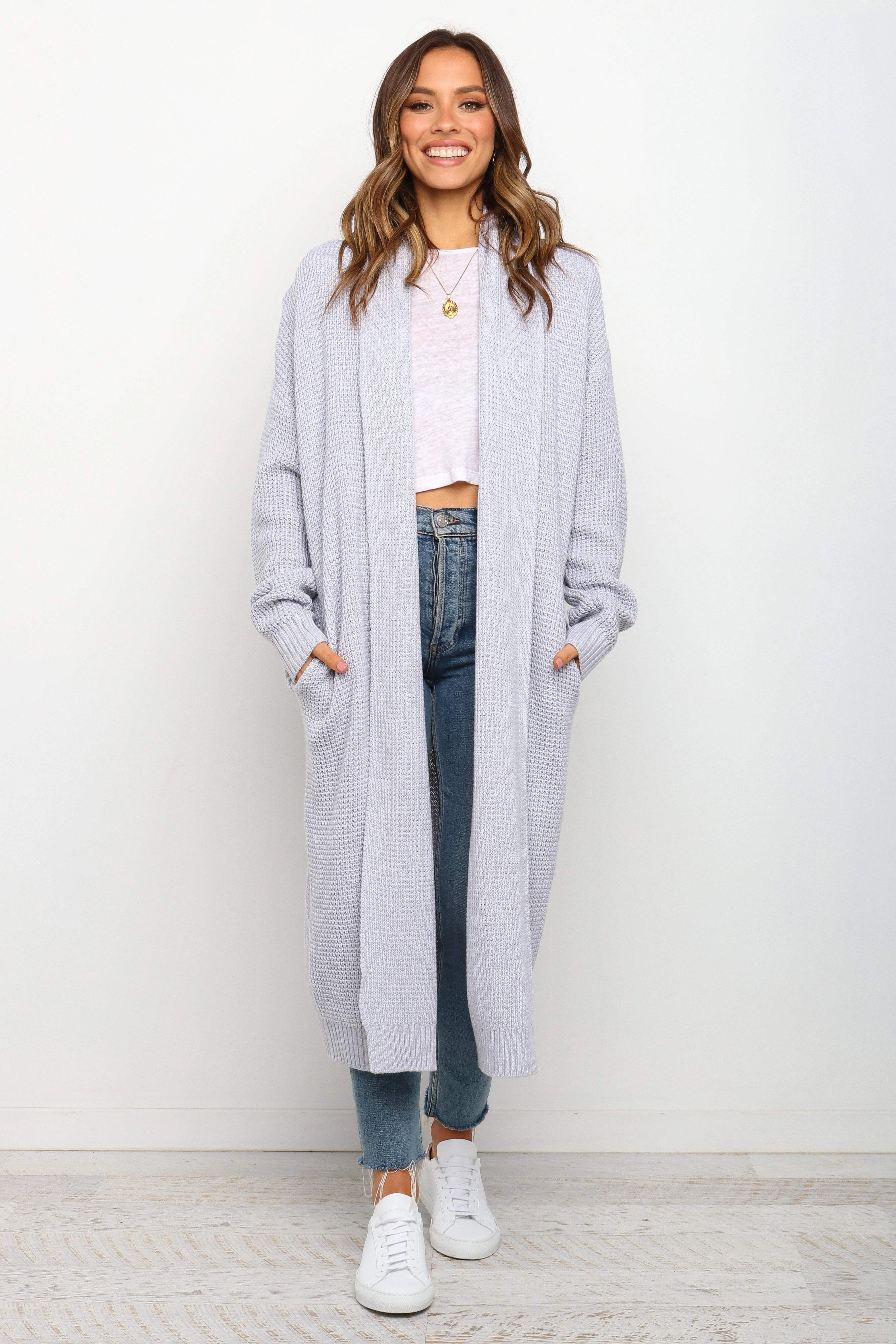 Lagos Cardigan - Grey
