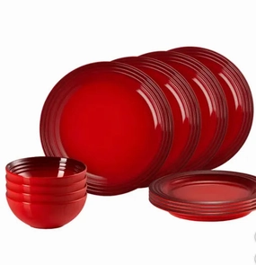 LE CREUSET 12 Piece Dinnerware Set