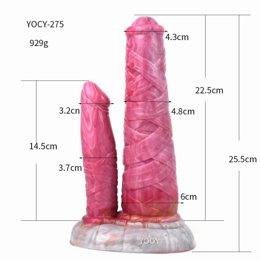 Lesbian Luxury Love Essentials Double Ended 10 Inch Silicone Dildo for Women