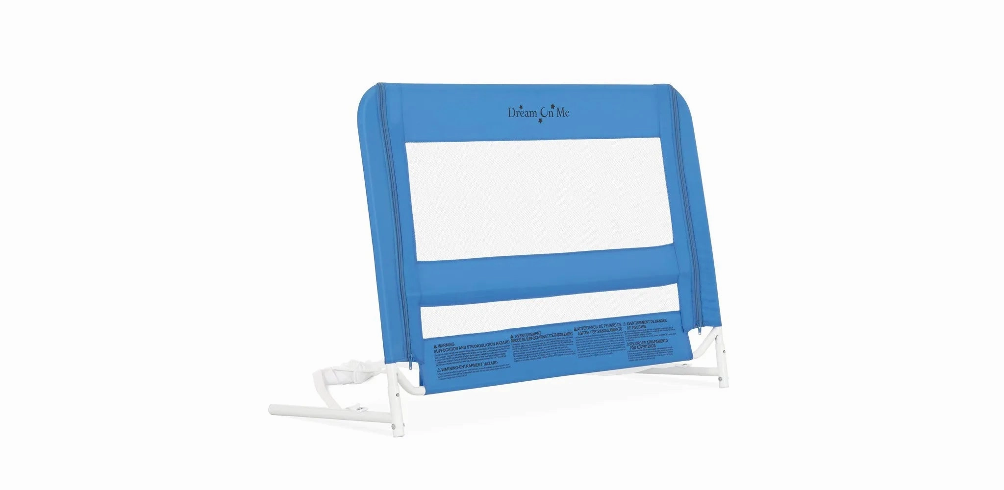 Lightweight Mesh Security Adjustable Bed Rail - Blue