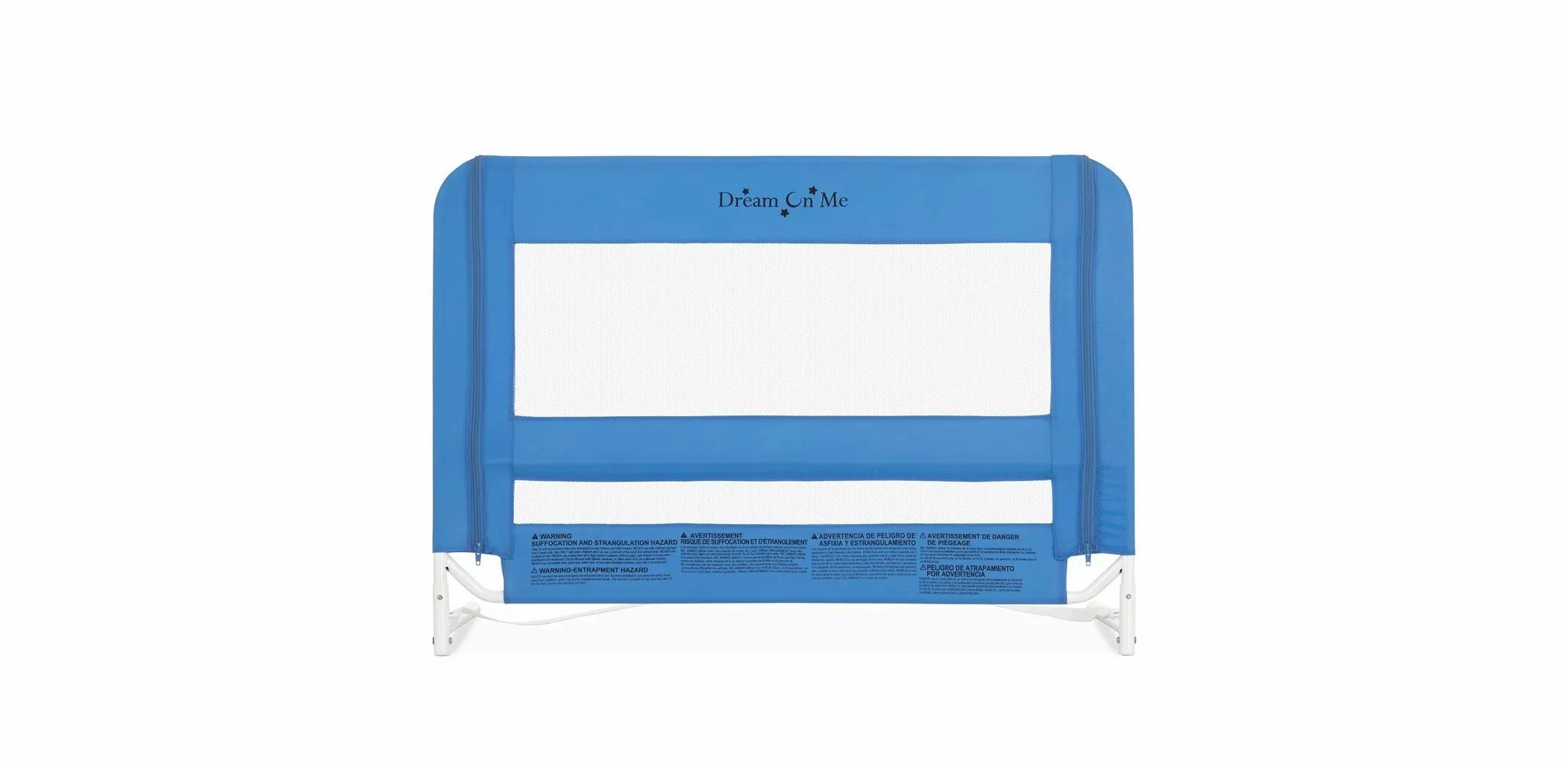 Lightweight Mesh Security Adjustable Bed Rail - Blue