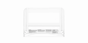Lightweight Mesh Security Adjustable Bed Rail - White