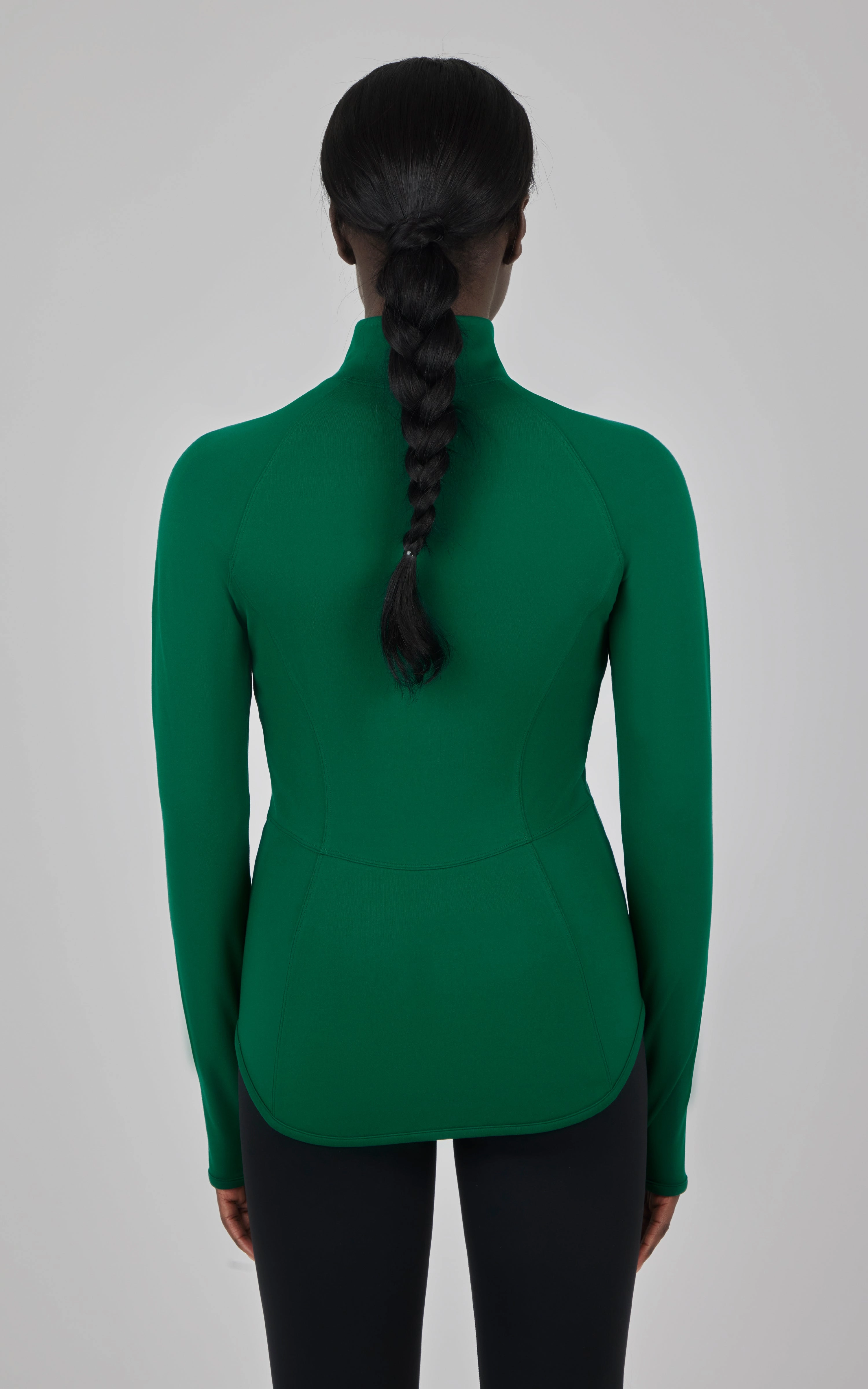 Lux Flared Full Zip Jacket