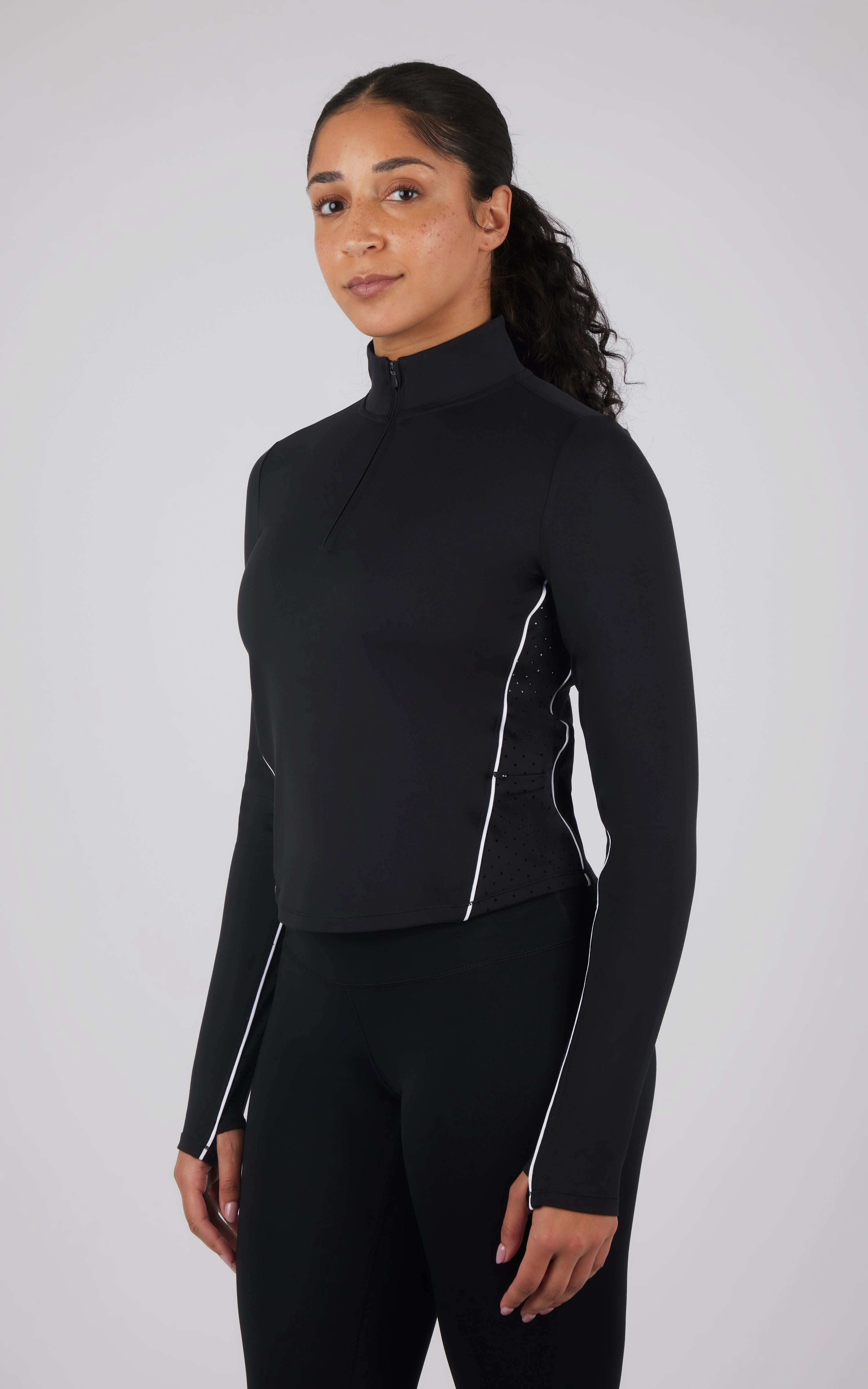 Lux Tennis Half Zip Jacket