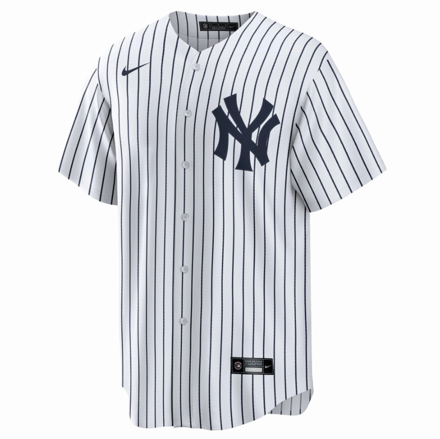 Men's Aaron Judge New York Yankees Nike Home White Replica Jersey