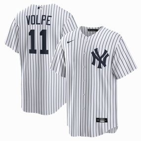 Men's Anthony Volpe New York Yankees Nike Home White Replica Jersey