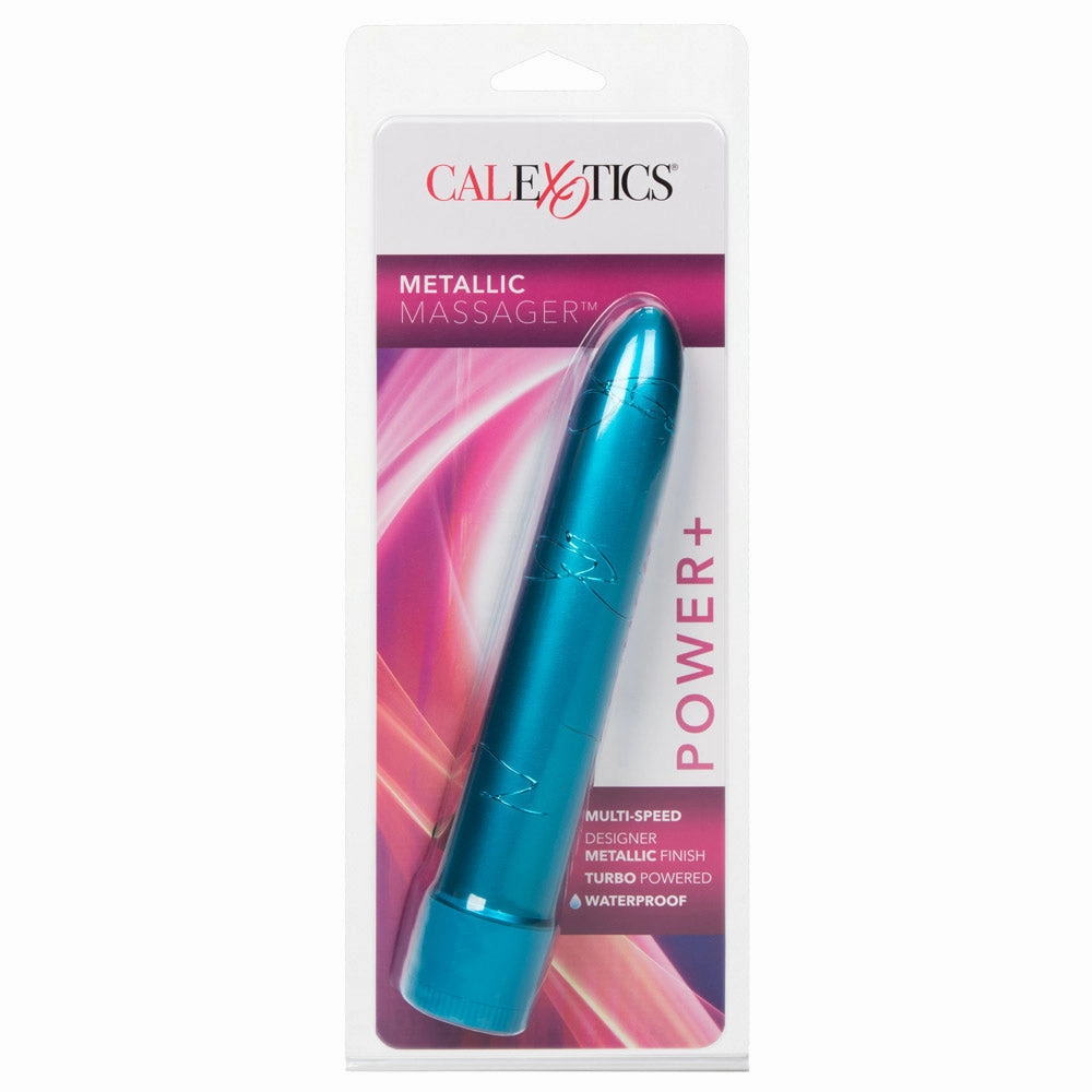 Metallic Massager Power  Straight Vibrator