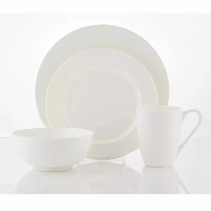 Mikasa Tate 40-Piece Dinnerware Set - White