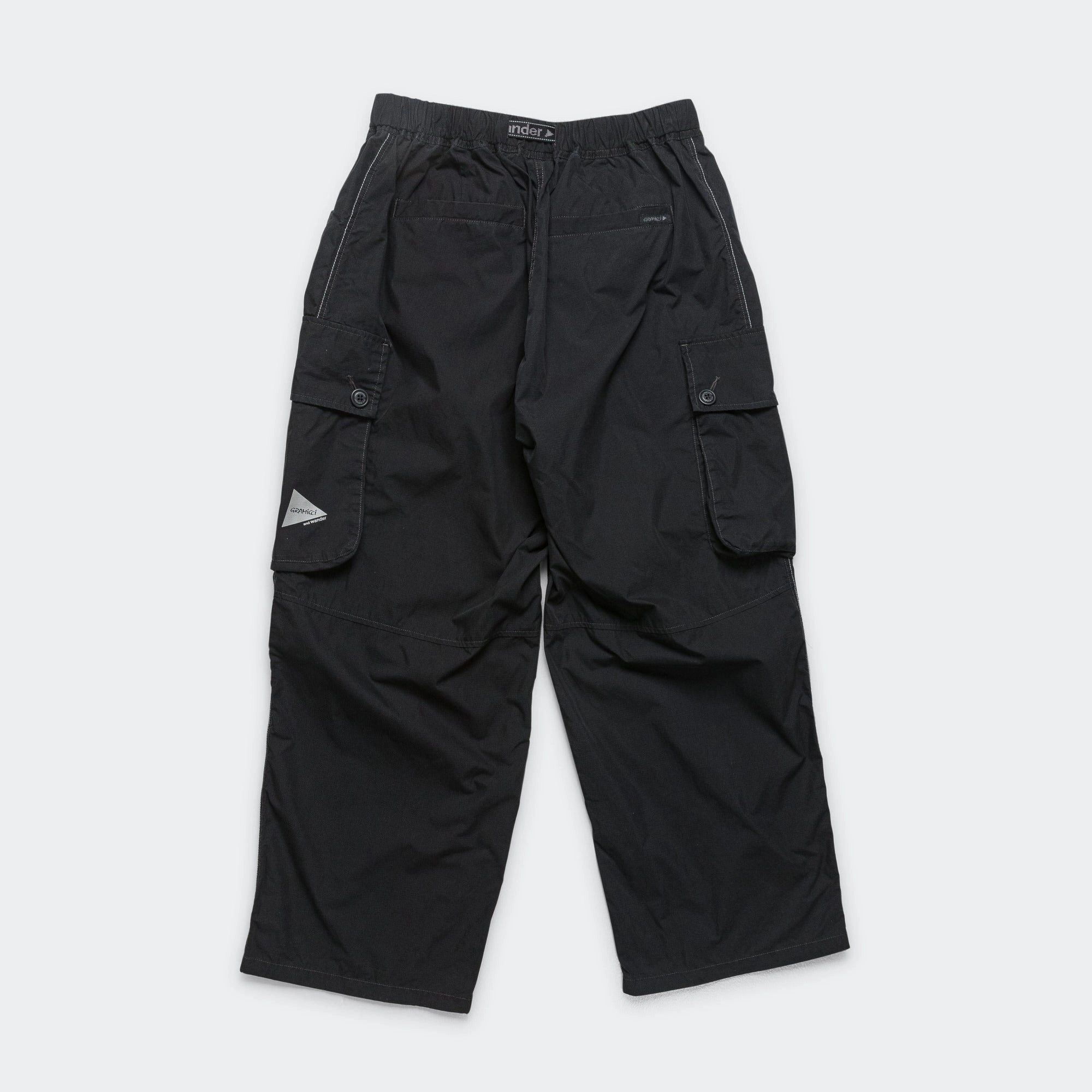 Military Wide Pant x and wander - Black