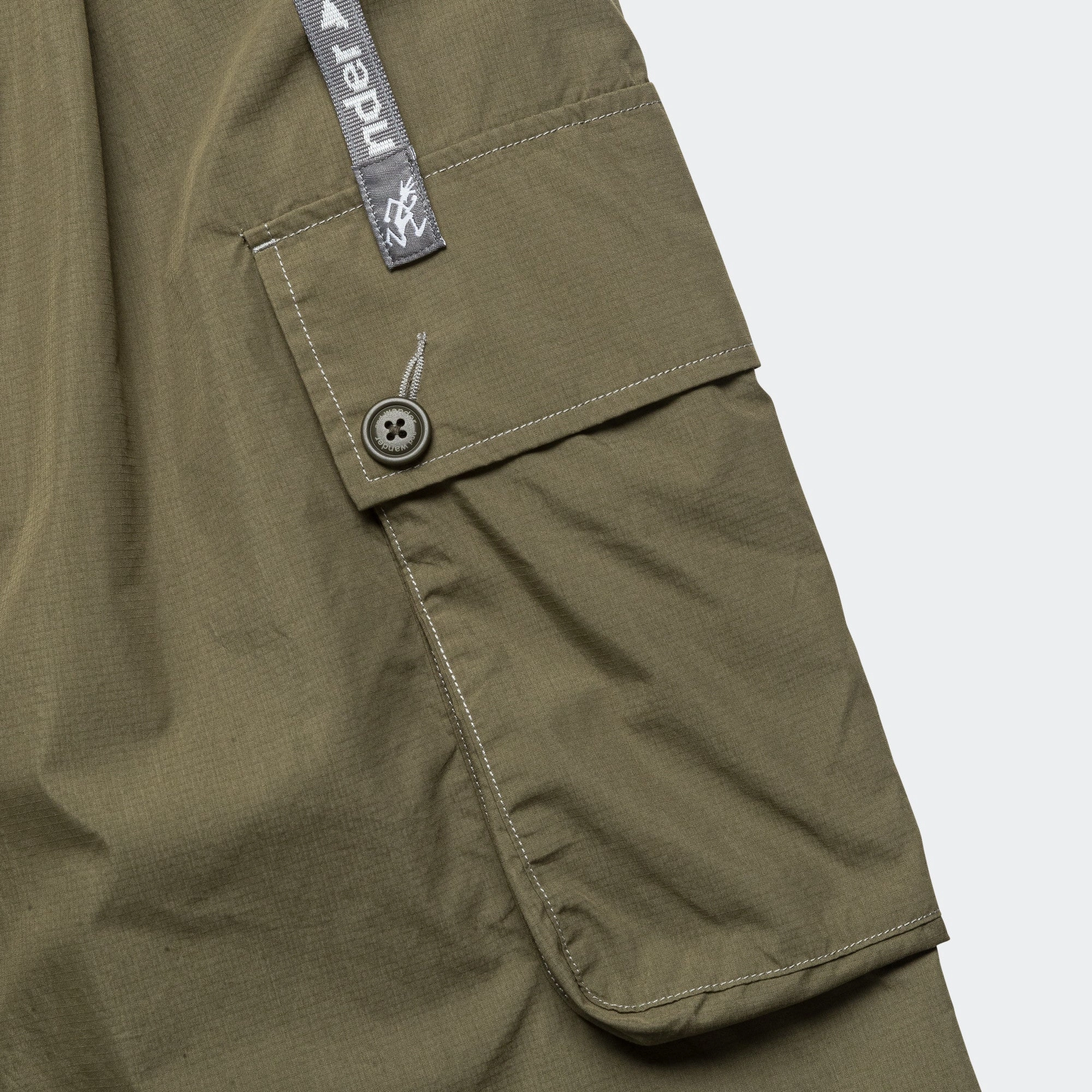 Military Wide Pant x and wander - Khaki