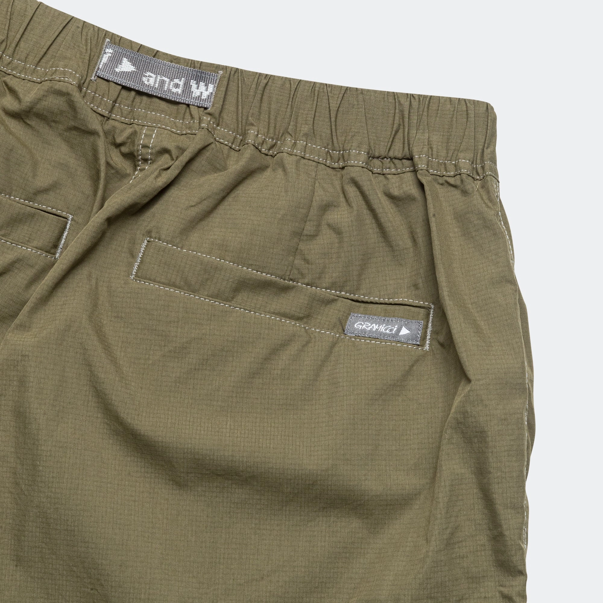 Military Wide Pant x and wander - Khaki
