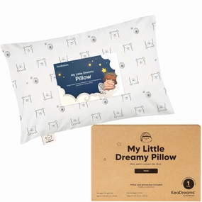 Mini Toddler Pillow With Pillowcase (Bumble Bear)