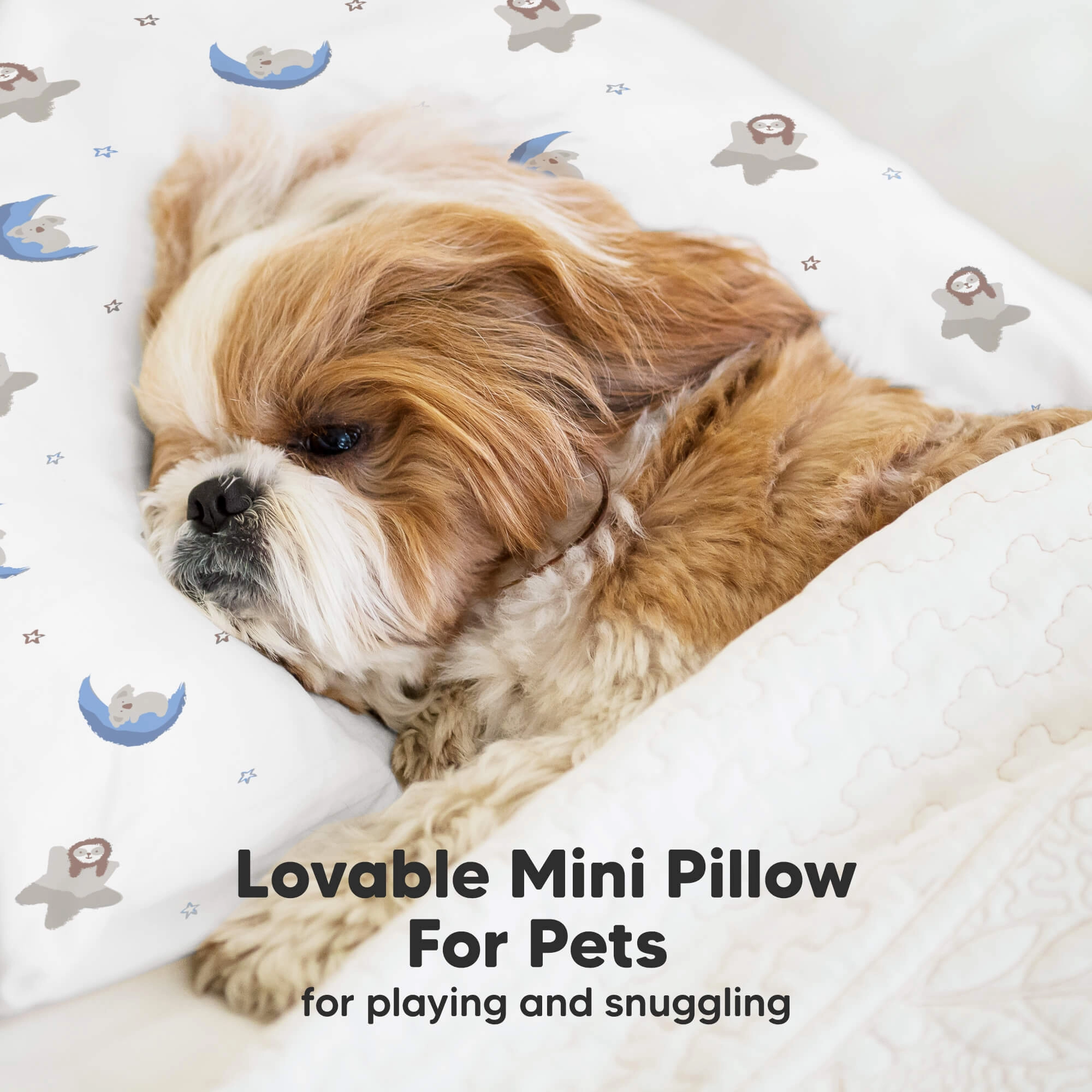 Mini Toddler Pillow With Pillowcase (Construction)