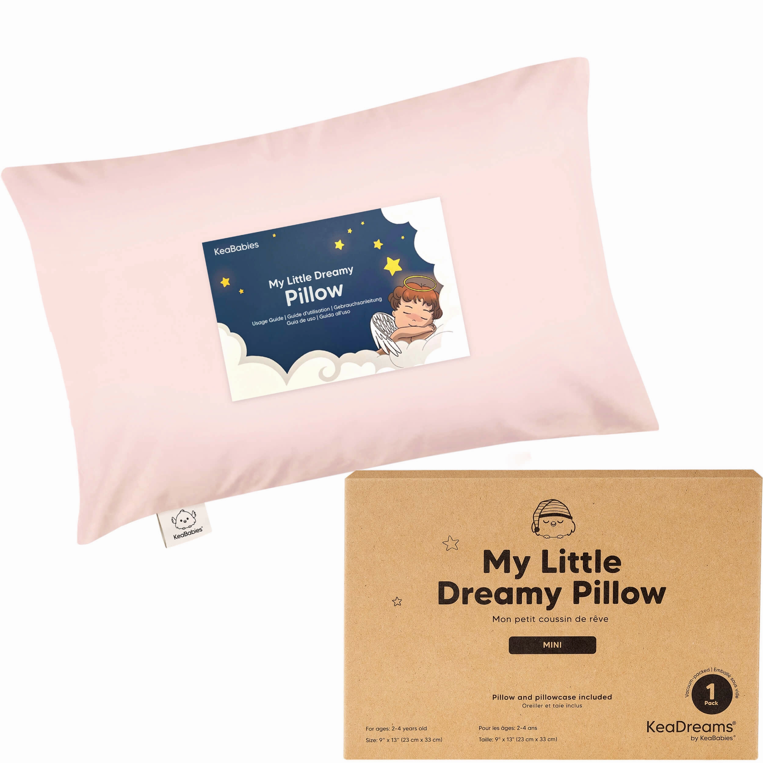 Mini Toddler Pillow With Pillowcase